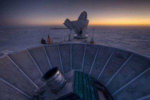 bicep2-telecsope-sunset